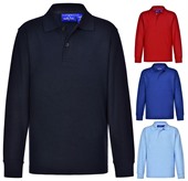 Freedom Pique Knit Long Sleeve Polo