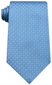 French Blue Nottingham Silk Tie