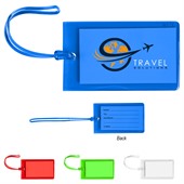 Glacier Translucent PVC Luggage Tag