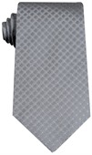 Grey Nottingham Silk Tie