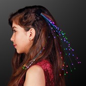 Hair Clip Multicolour Light Extensions
