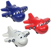 Happy Face Airplane Shaped Squeezie
