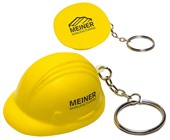 Hard Hat Stress Reliever Keyring