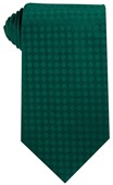Hunter Green Aberdeen Polyester Tie