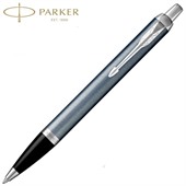 IM Blue Grey Stainless Ball Pen CT