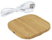 Isako Square Bamboo Wireless Charger