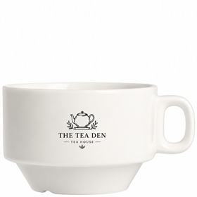 Ivory Stackable Tea Cup