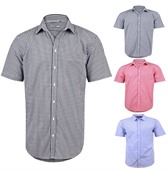 Kai Mens Check Short Sleeve Shirt