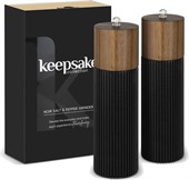 Keepsake Noir Salt & Pepper Grinders