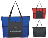 Kenzie Voyager Zippered Tote Bag
