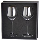 Kojo Gold Rim Wine Glass Set