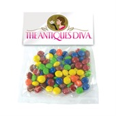 Large Header Bag With Chocolate Beans