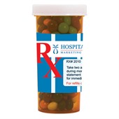 Large Pill Bottle With Chocolate Beans