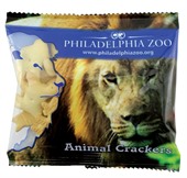 Large Wide Bag With Animal Crackers