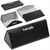 Leather Look Collapsible Sunglass Case