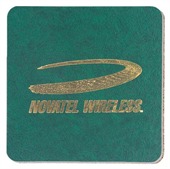Leather Look Square Coaster