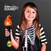 Light Up Pumpkin With Wand With Sound