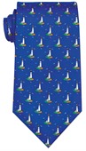 Lighthouse Theme Polyester Tie