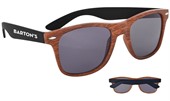 Malibu Woodtone Frame Sunglasses