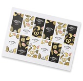 Matte 80x50mm Rectangular Sticker