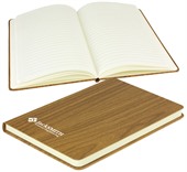 Medium Woodgrain Look Notebook