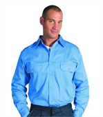 Mens Work Shirt with Gusset Sleeve