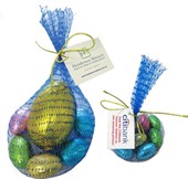 Mesh Bag With Easter Eggs