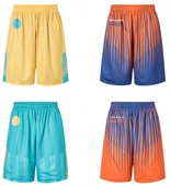 Micro Mesh Polyester Reversible Basketball Shorts