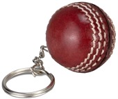 Mini Cricket Ball Key Ring