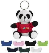 Mini Panda Plush Keyring