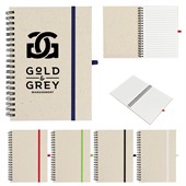 Natural Recycled Paper Notebook
