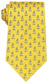 Nautical Theme Polyester Tie