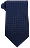 Navy Blue Aberdeen Polyester Tie