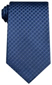 Navy Blue Nottingham Silk Tie