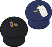 Non-Slip Foam Wrist Rest Round Mouse Pad