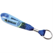 Ocean Plastic Keyring Wristlet