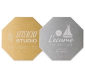 Octagonal Metal Coaster