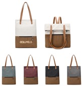 Orvani Convertible Canvas Tote Bag