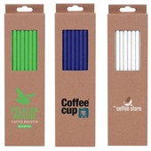 Paper Straw Set Solid Colours