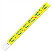Party Tyvek Patterned Wristband