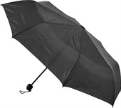 Parvo Basic Black Compact Umbrella