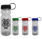 PETE 710ml Drink Bottle With Tethered Lid