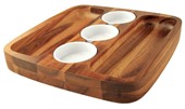 Piazza Large Dipping Plate Set