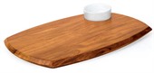 Piazza Large Serving Board & Sauce Dish