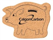 Pig Cork Coaster