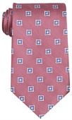 Pink Mendoza Polyester Tie