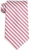 Pink White Winchester Polyester Tie