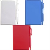 Plastic Notepad With Pen