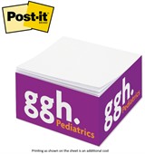 Post-it® Half Square 2 3/4" Cube