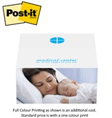 Post-it® Half Square 3 3/8" Cube